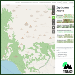 Map service based on OpenStreetMap