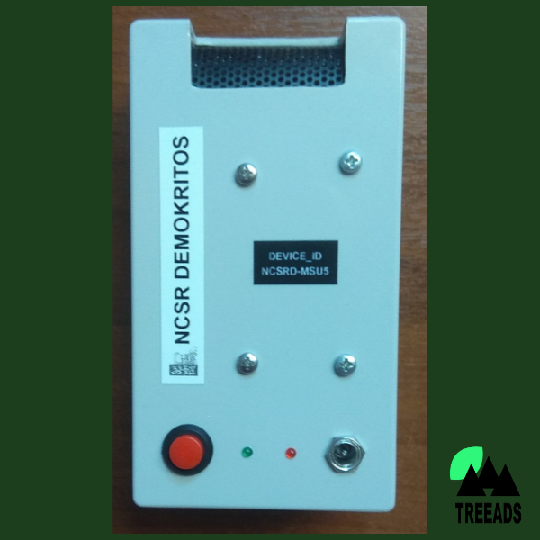 Wearable multi-sensor data acquisition component (NCSRD-MSU) for air pollutants